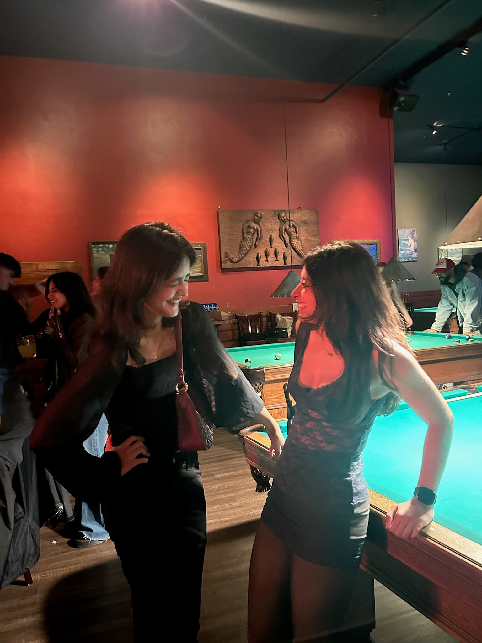 Gauri and Nimita in Tap Haus